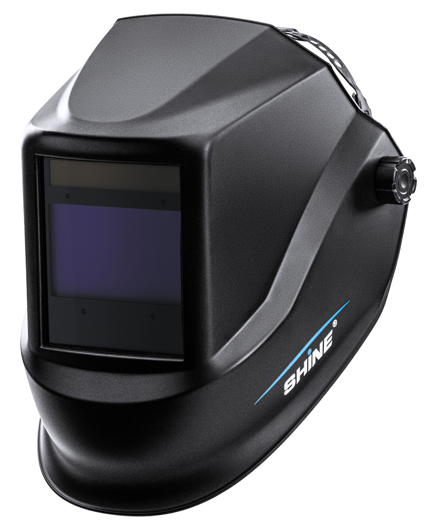 Щиток защитный лицевой для сварщика с АСФ Shine AS-8000F/XA-5001